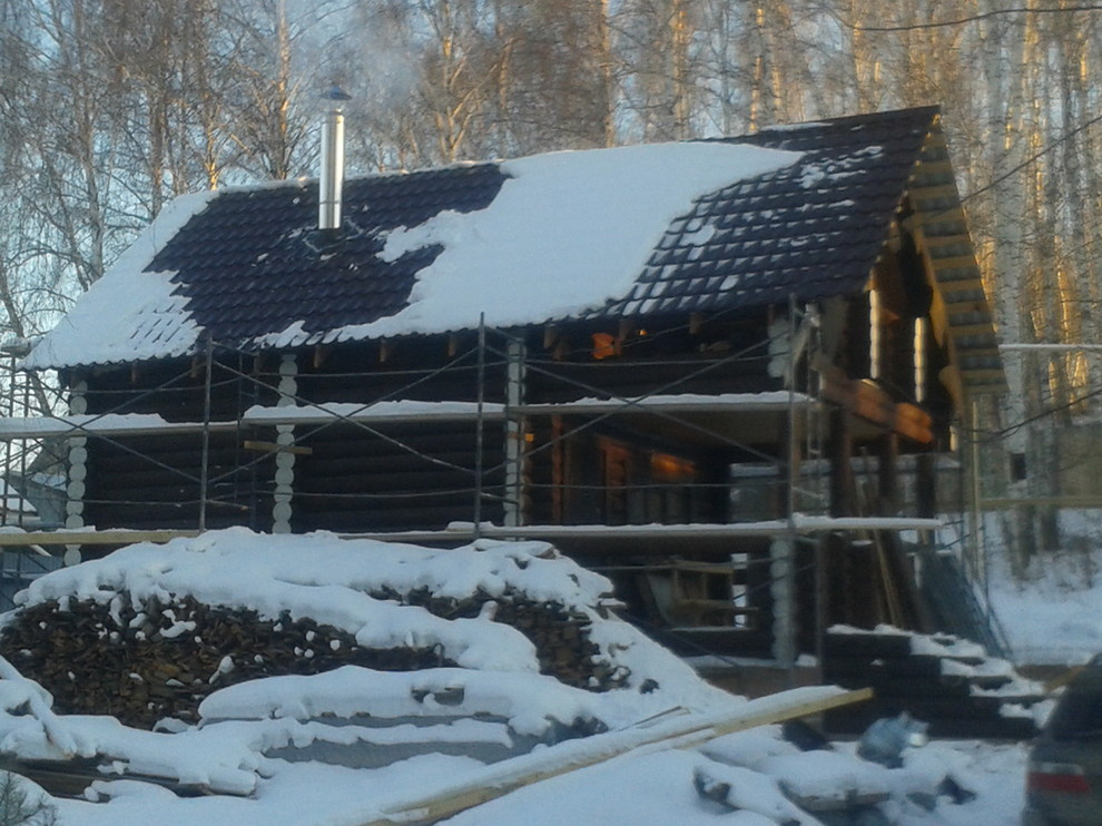 Монтаж дымоходов.