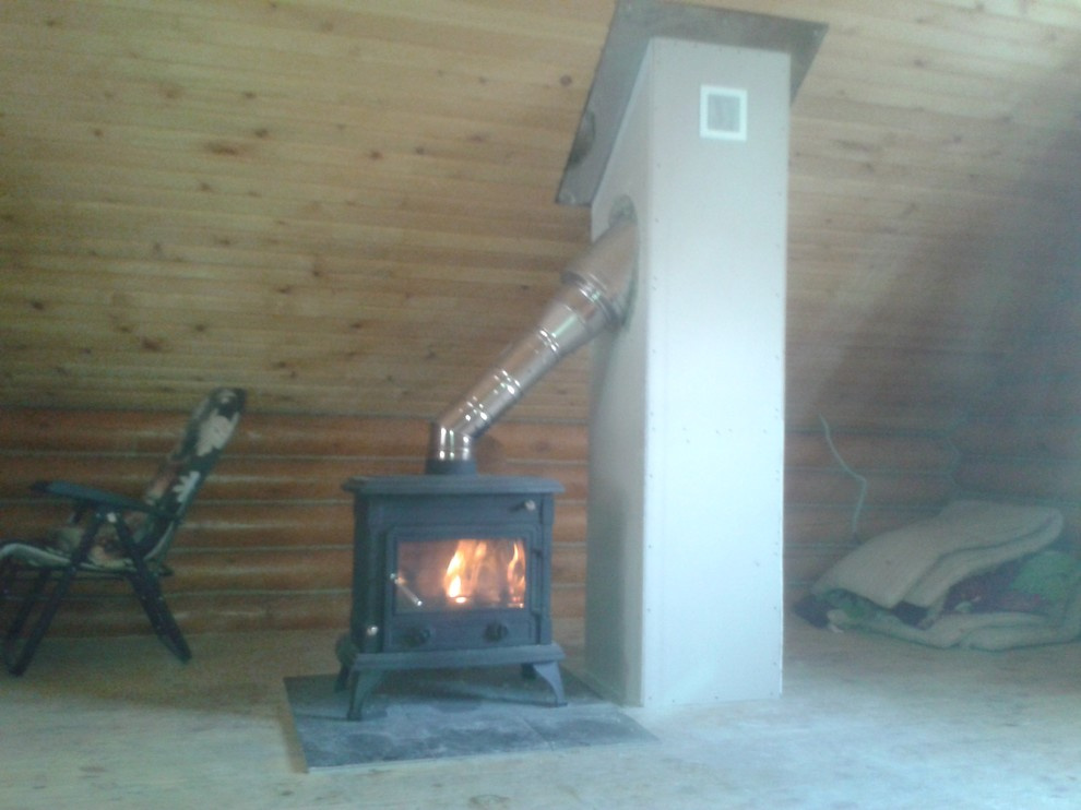 Монтаж дымоходов.