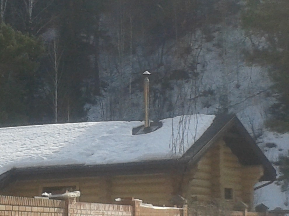 Монтаж дымоходов.