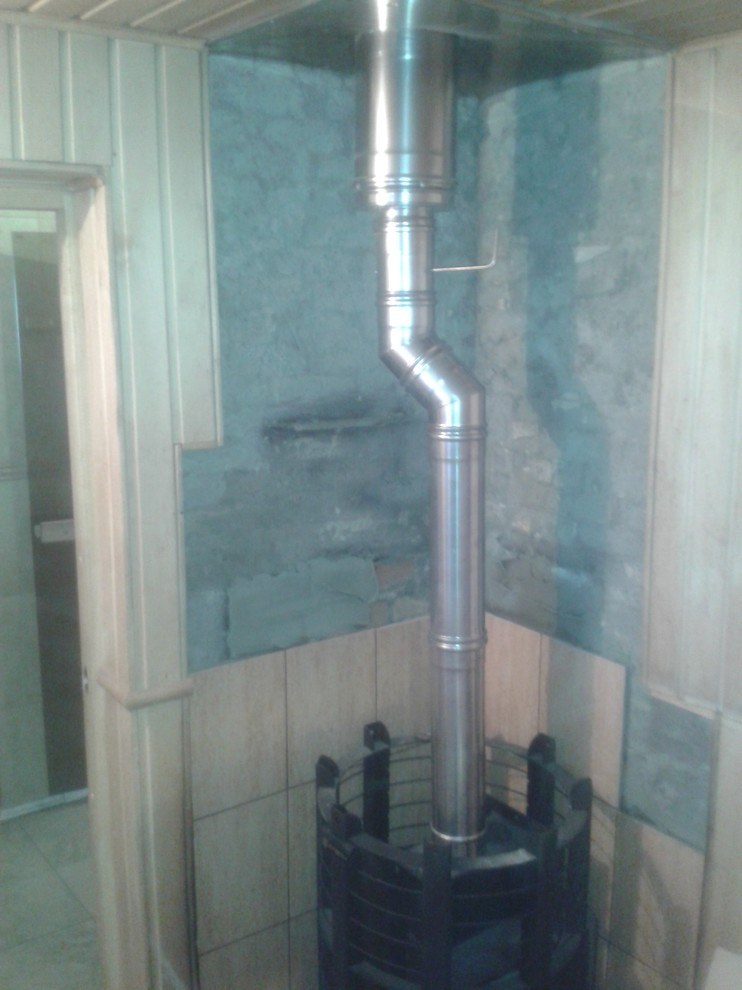 Монтаж дымоходов.