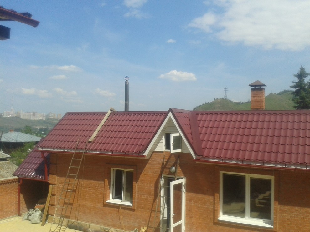 Монтаж дымоходов.