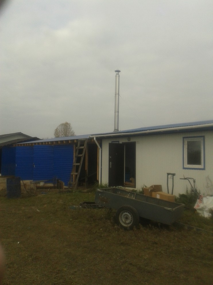 Монтаж дымоходов.