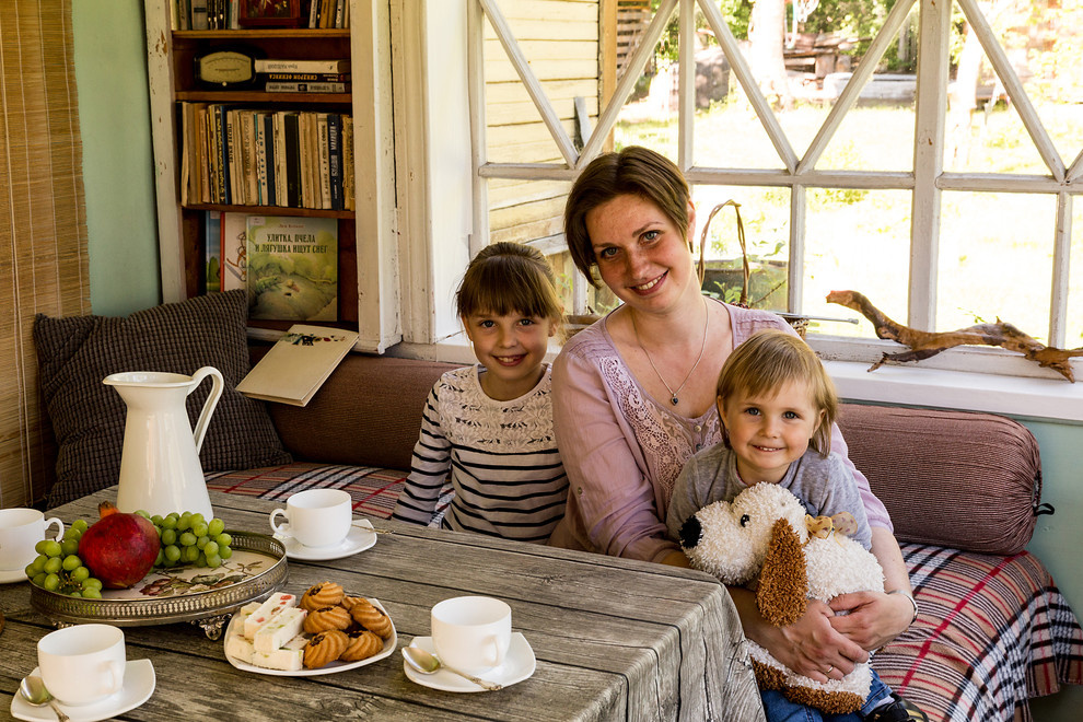 Houzz в гостях: Мансарда дачного дома