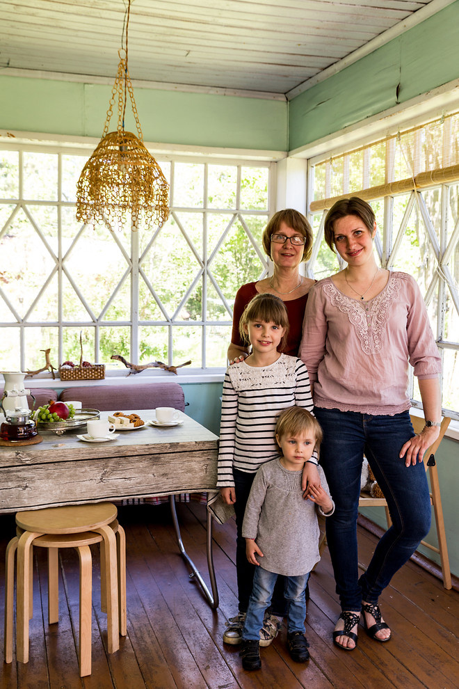 Houzz в гостях: Мансарда дачного дома