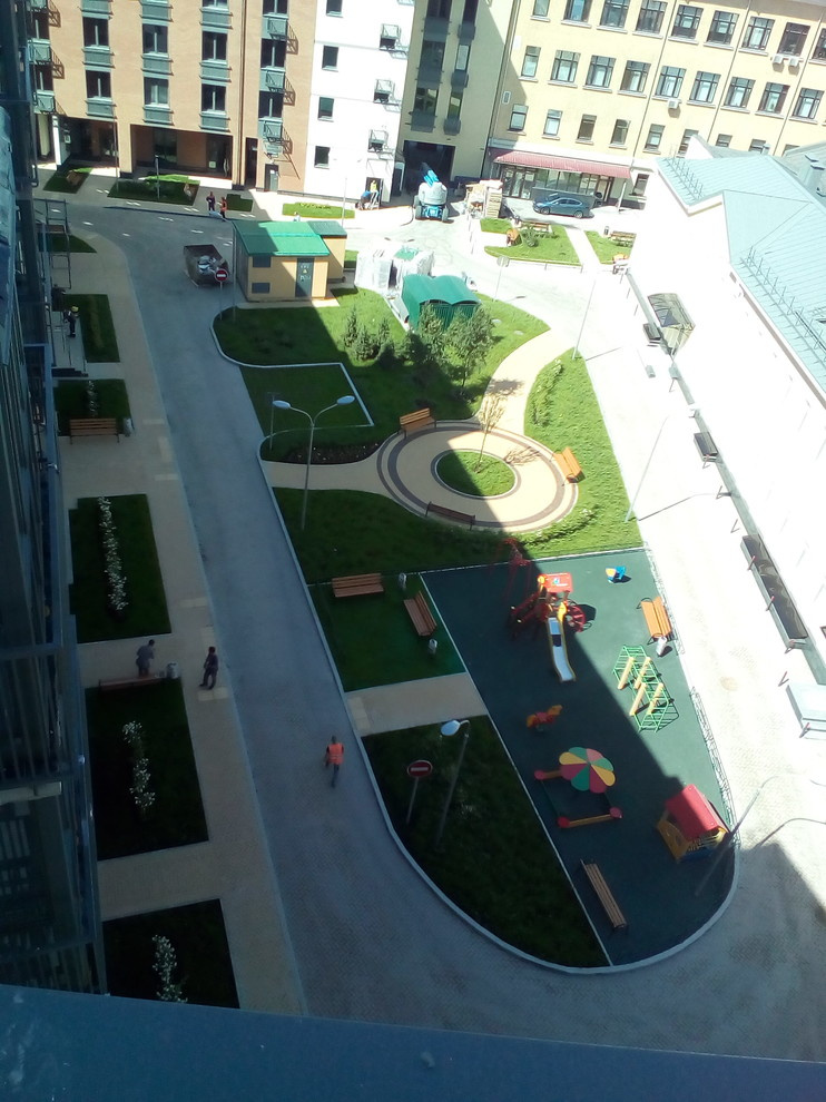 Обложка проекта: Устройство дорожек из плитки