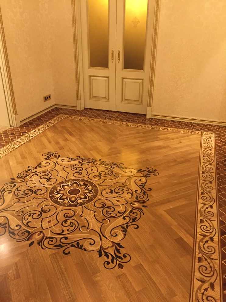 Обложка проекта: Частный интерьер , изготовление художественного паркета