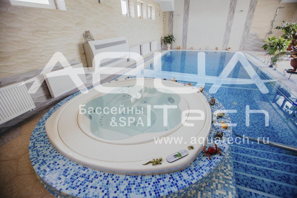 Обложка проекта: Строительство бассейнов