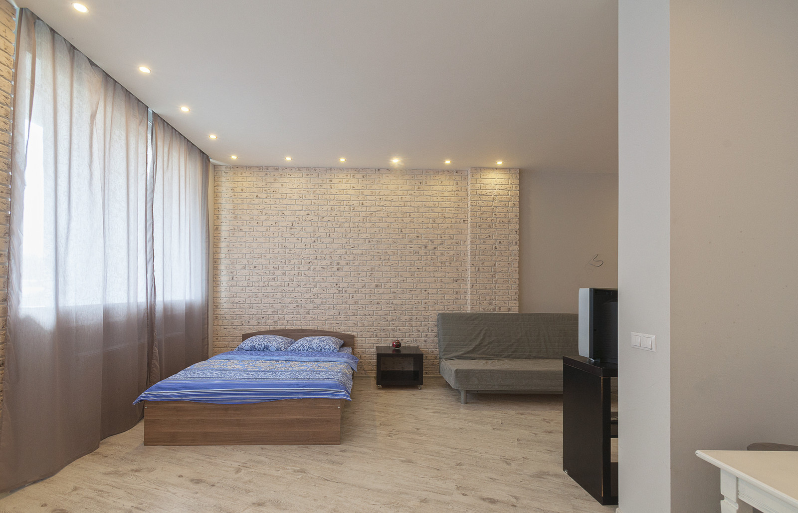 Интерьерная фотосъемка квартиры-студии