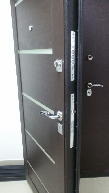 Входные двери с внутренними накладками как межкомнатные