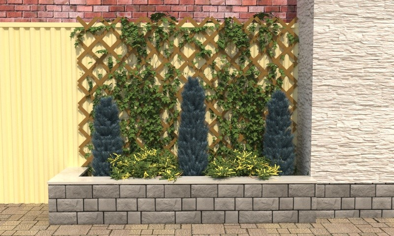 Ландшафтный дизайн отдельных клумб