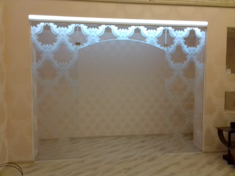 Перегородки из стекла