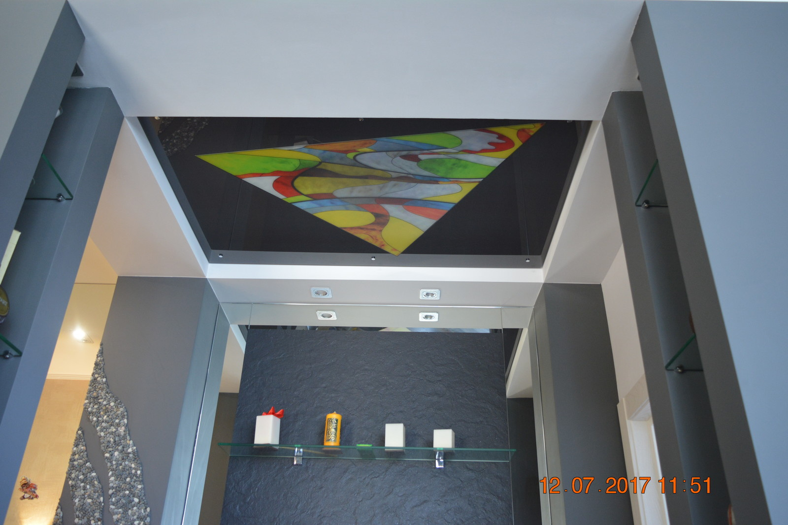 Потолочные витражи с УФ-печатью