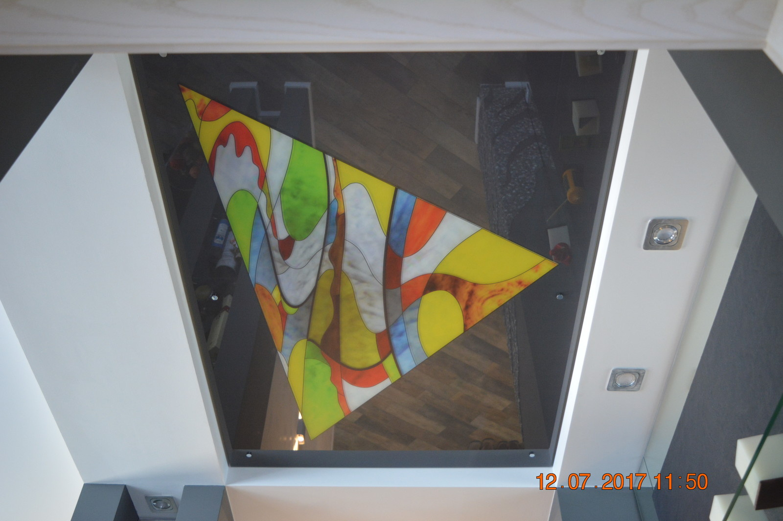 Потолочные витражи с УФ-печатью