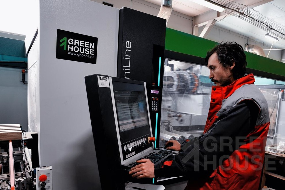 Гринхаус Окна. Производство.