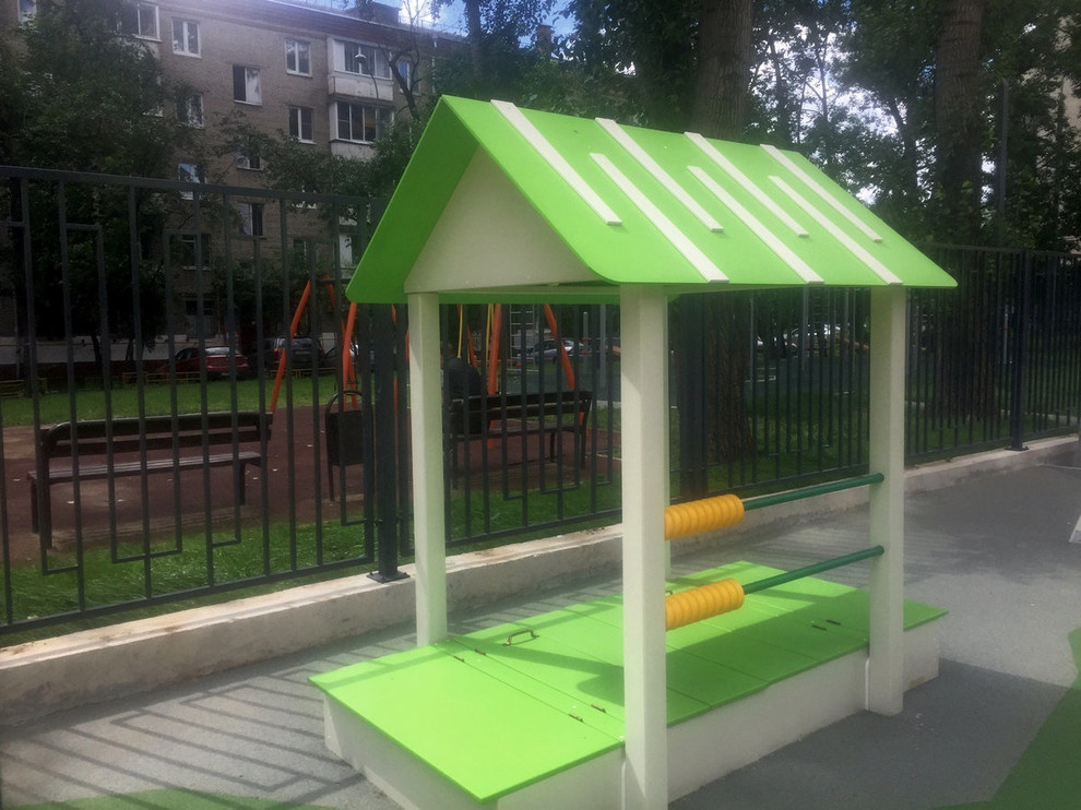 Детская площадка «Корабль» в ЖК «Марьина Роща»