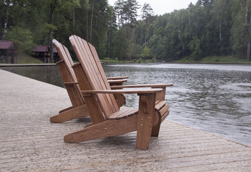 Кресло Adirondack для загородного отдыха