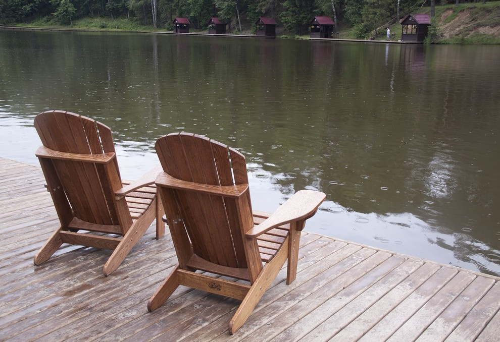 Кресло Adirondack для загородного отдыха