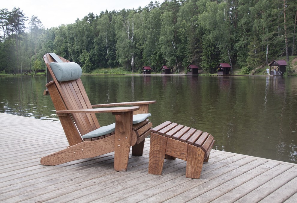 Кресло Adirondack для загородного отдыха