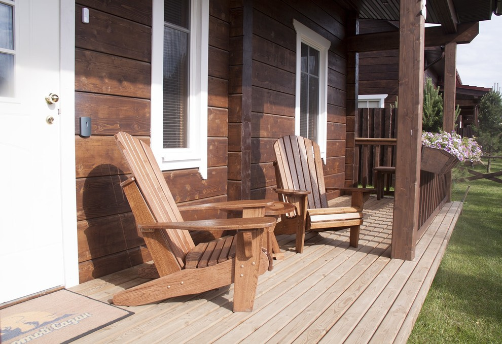 Кресло Adirondack для загородного отдыха