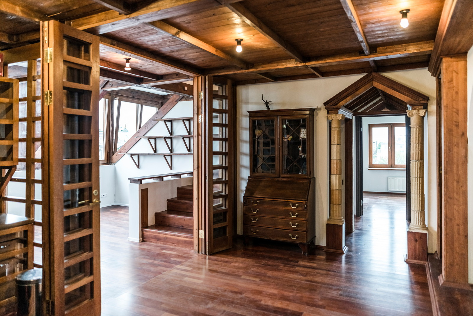 Мансардная квартира на чистых прудах