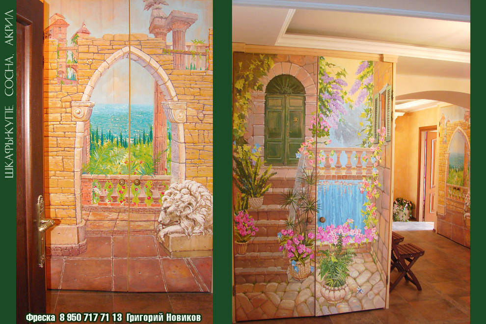 Настенная роспись в Интерьере" Венеция"