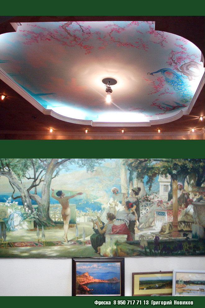 Настенная роспись в Интерьере" Венеция"