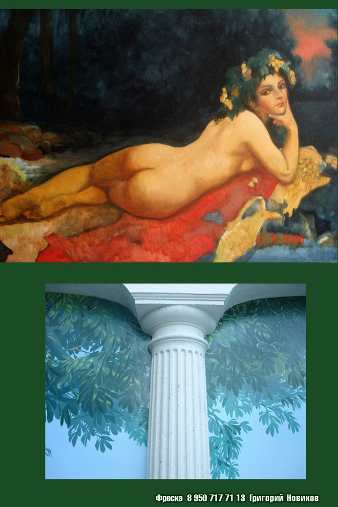 Настенная роспись в Интерьере" Венеция"