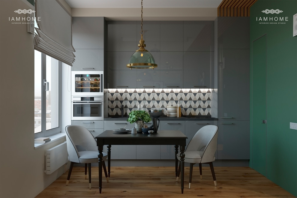 Кухня-столовая.