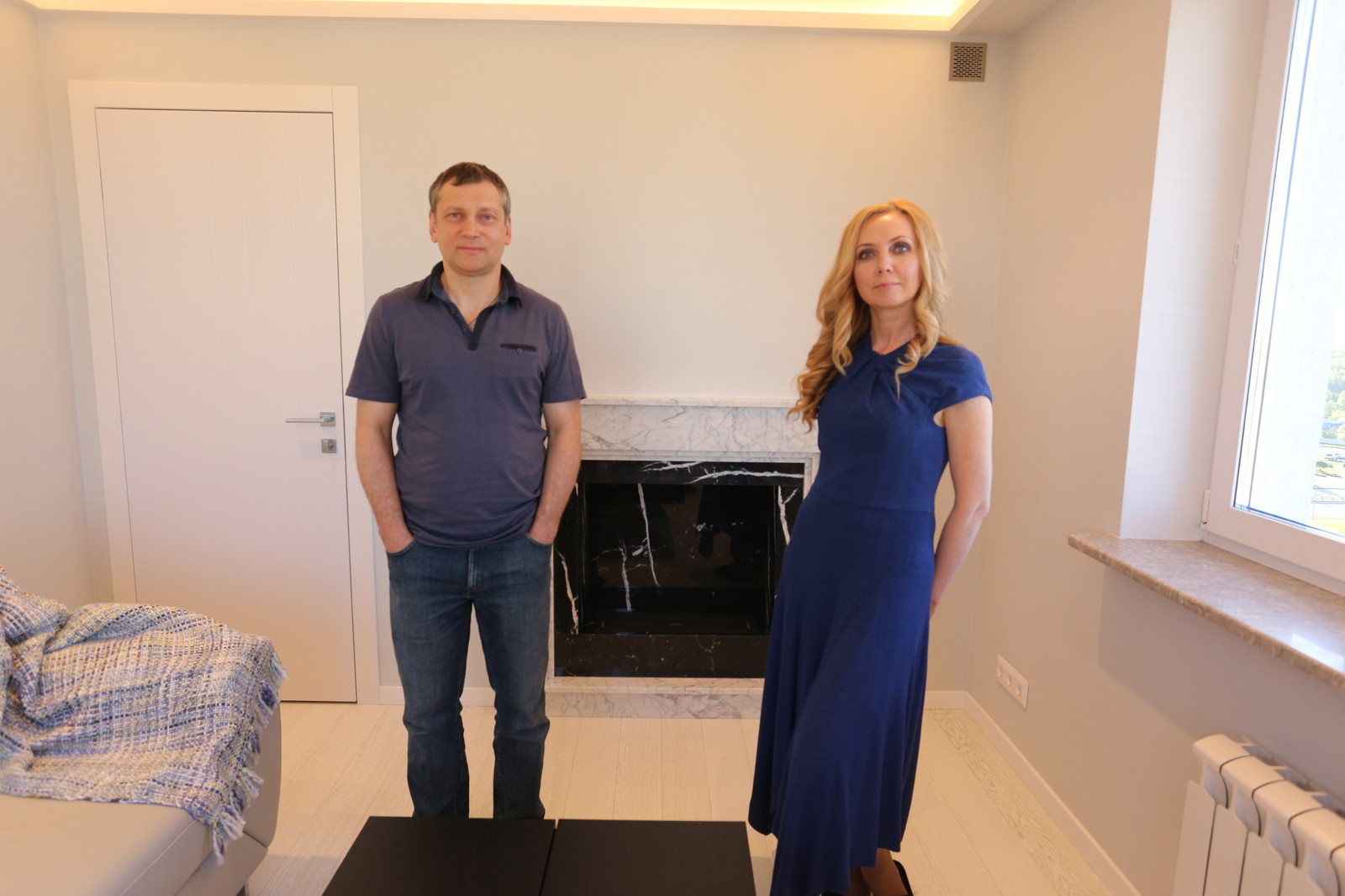 Белый минимализм в новостройке