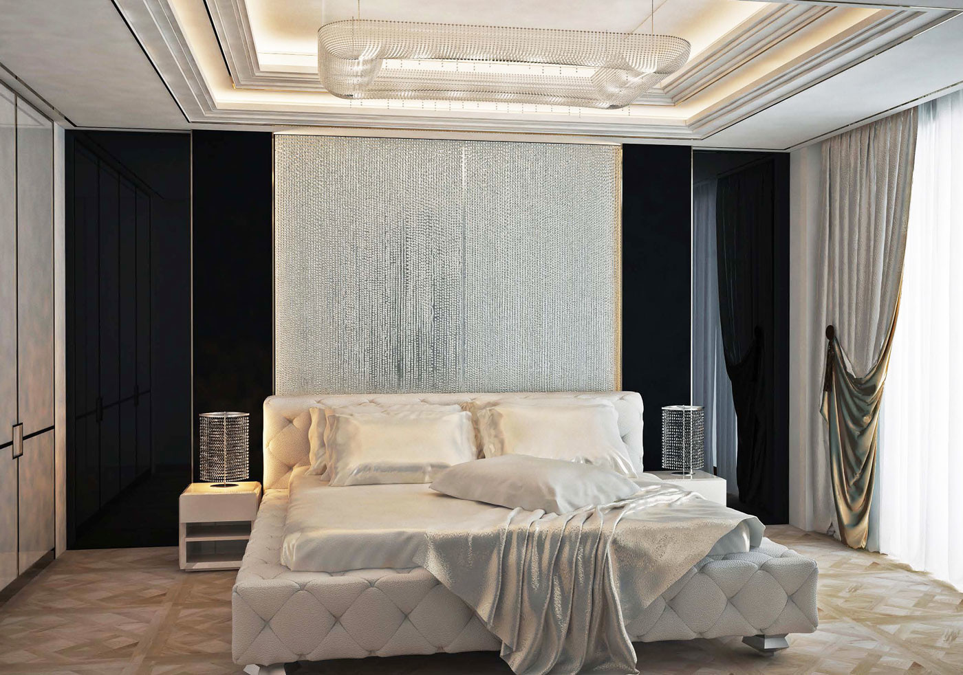 Золото на белом