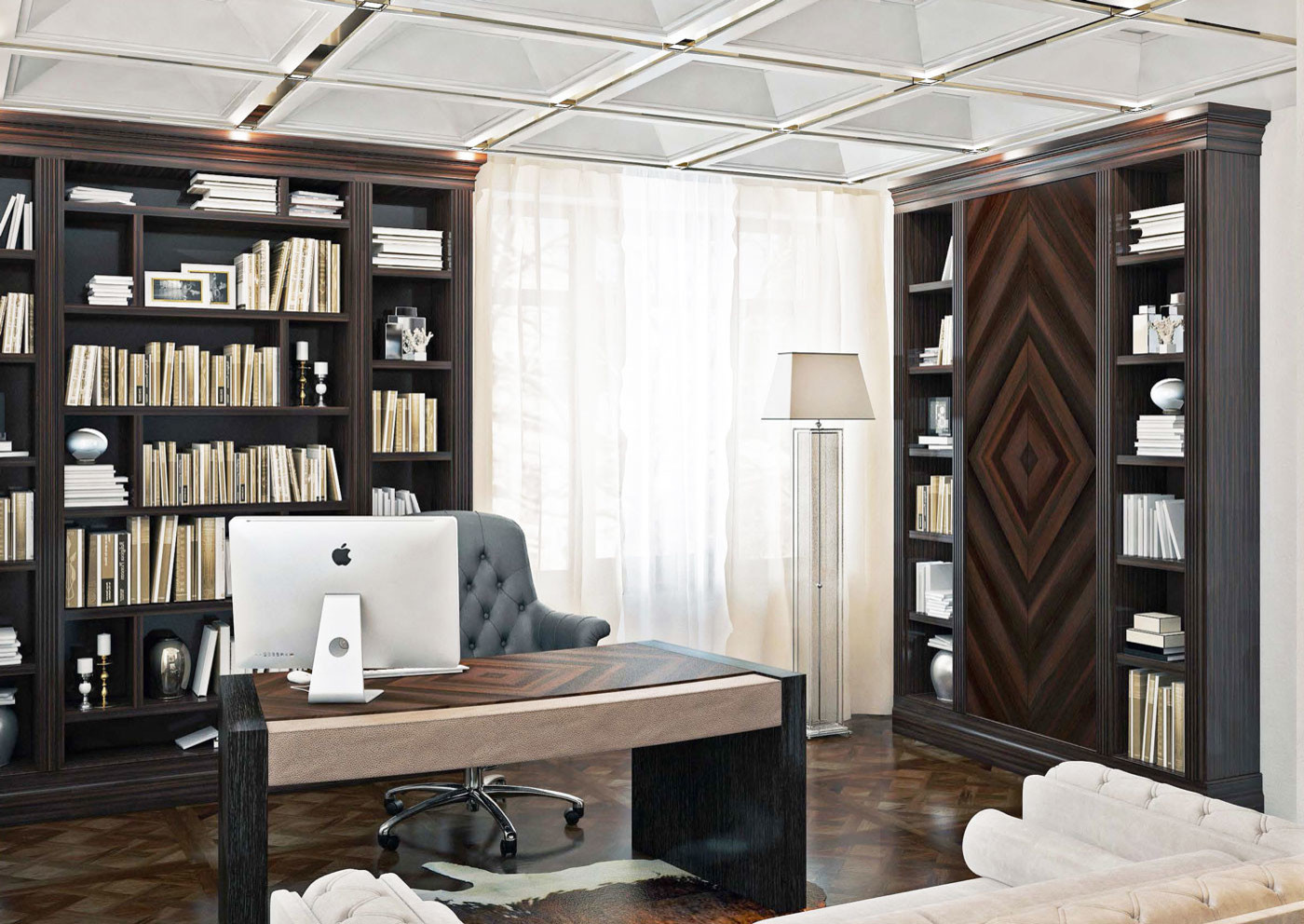 Золото на белом