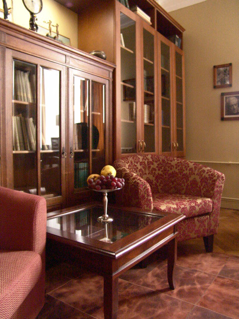 Обложка проекта: кабинет Олега Басилашвили