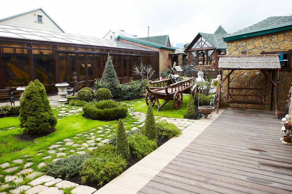 Благоустройство частного двора