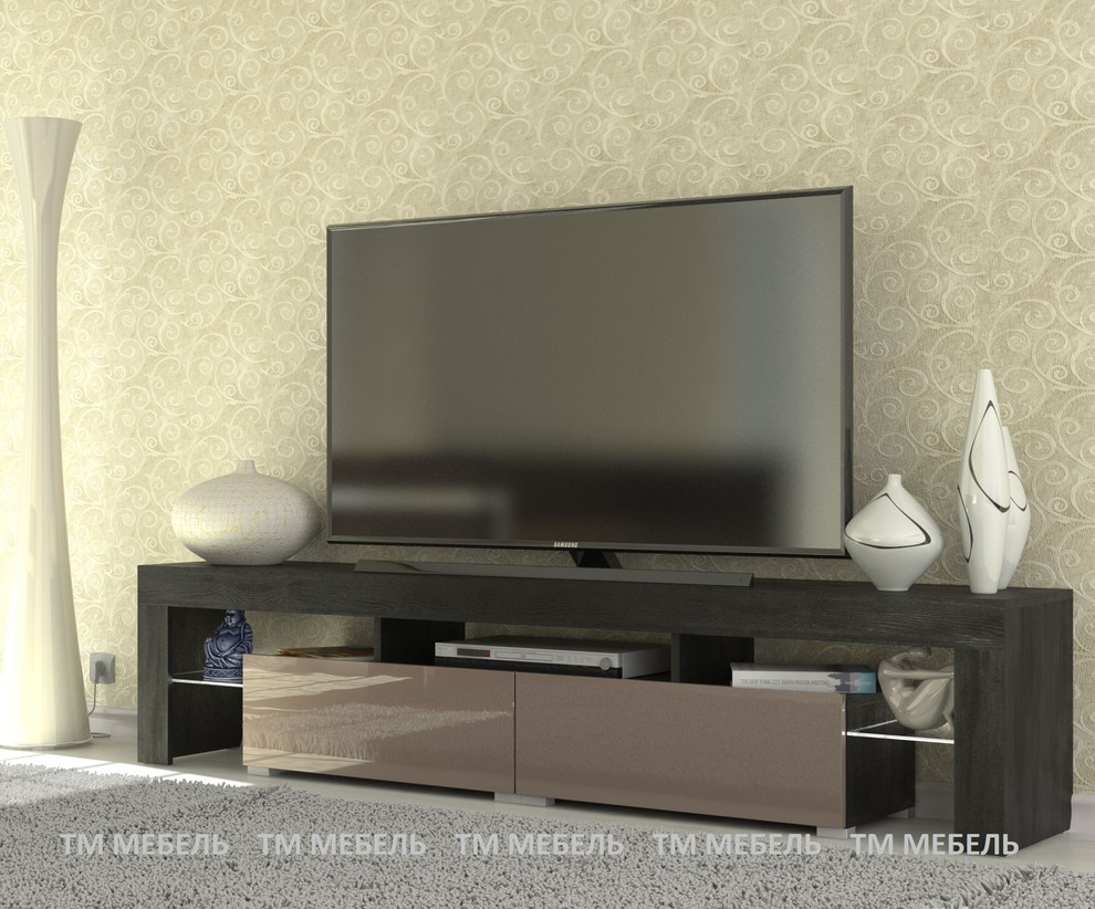 Обложка проекта: Тумба под ТВ чёрная