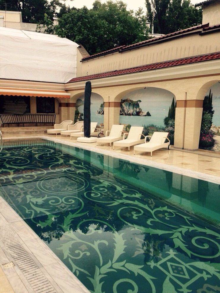 Трафаретный декор