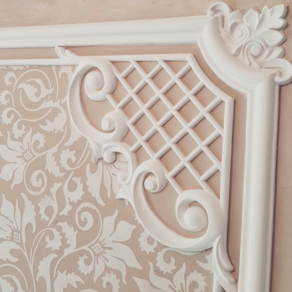 Трафаретный декор