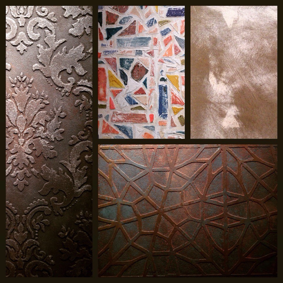 Трафаретный декор