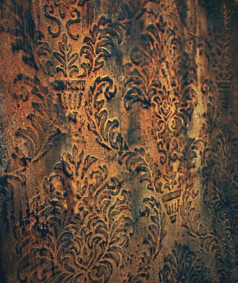 Трафаретный декор