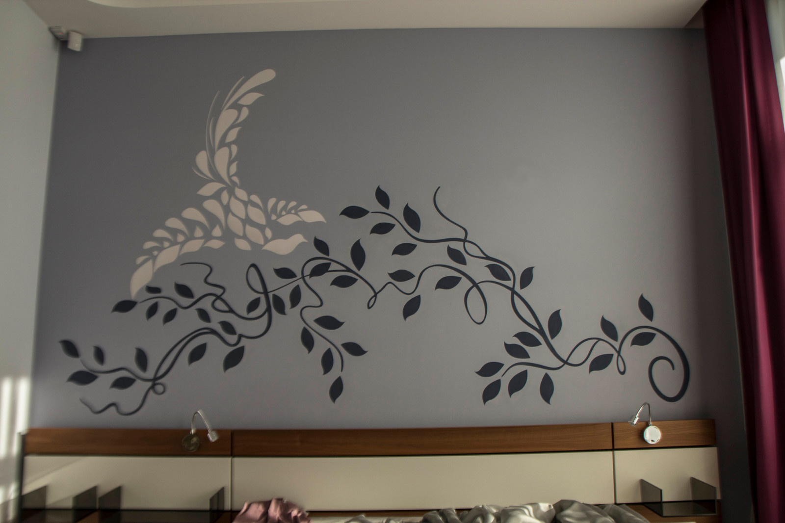 Трафаретный декор