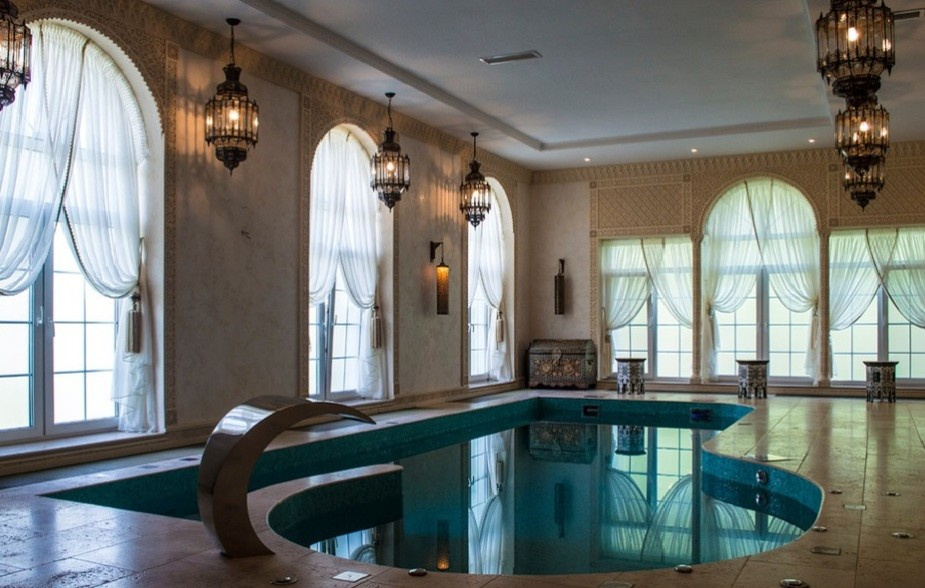 Бассейн в Восточном стиле