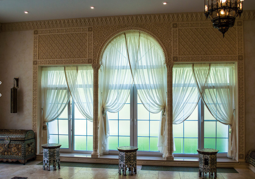 Бассейн в Восточном стиле