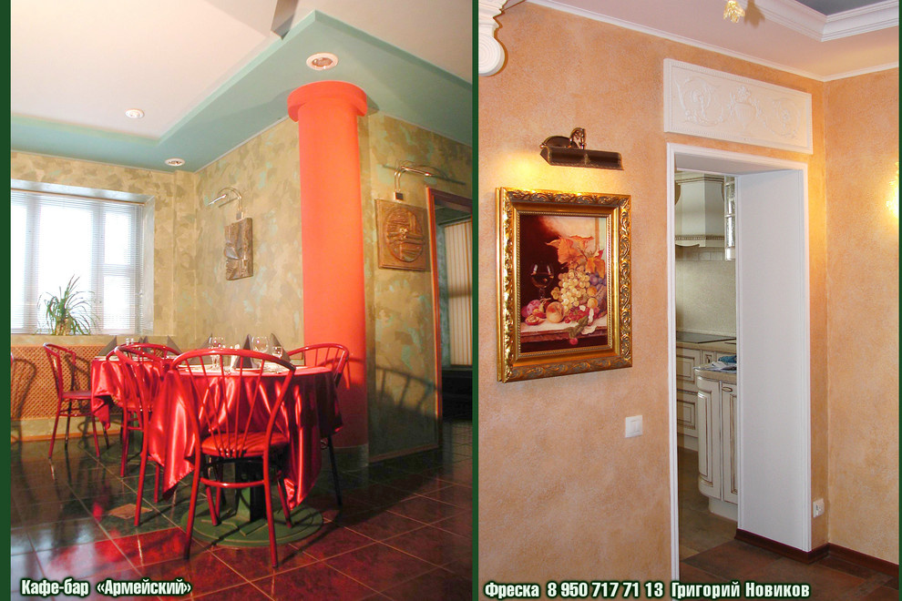 Настенная роспись в Интерьере" Венеция"