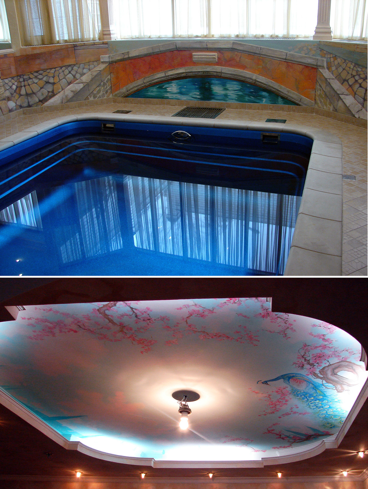 Настенная роспись в Интерьере" Венеция"