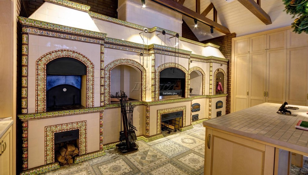 Барбекю в изразцах