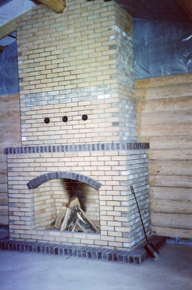 Кирпичные камины