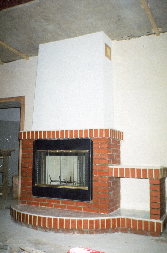 Кирпичные камины