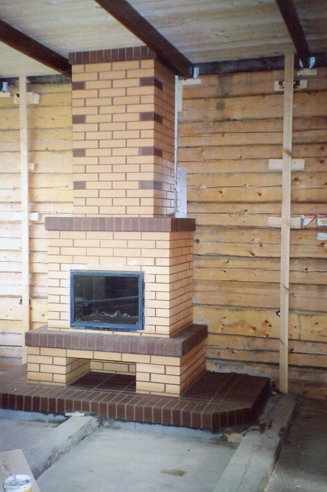 Кирпичные камины