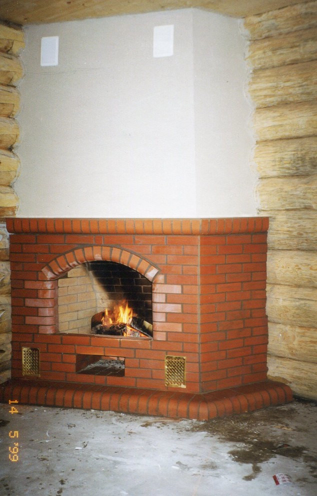Кирпичные камины