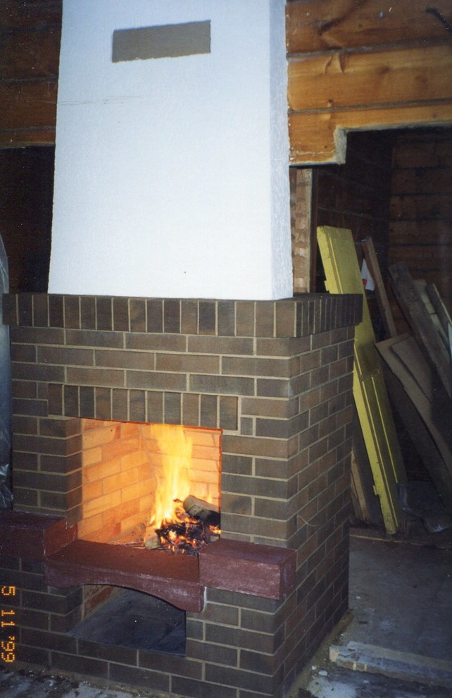 Кирпичные камины