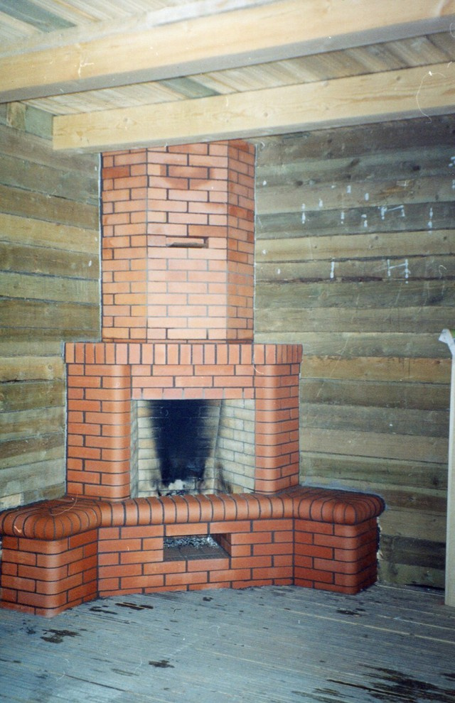 Кирпичные камины